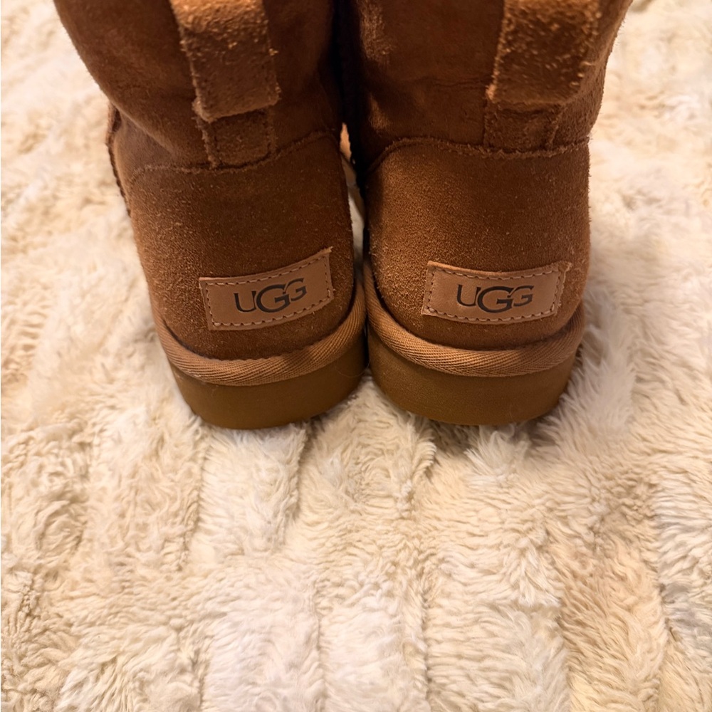 UGG Mini Boots in Tan - Picture 7 of 9